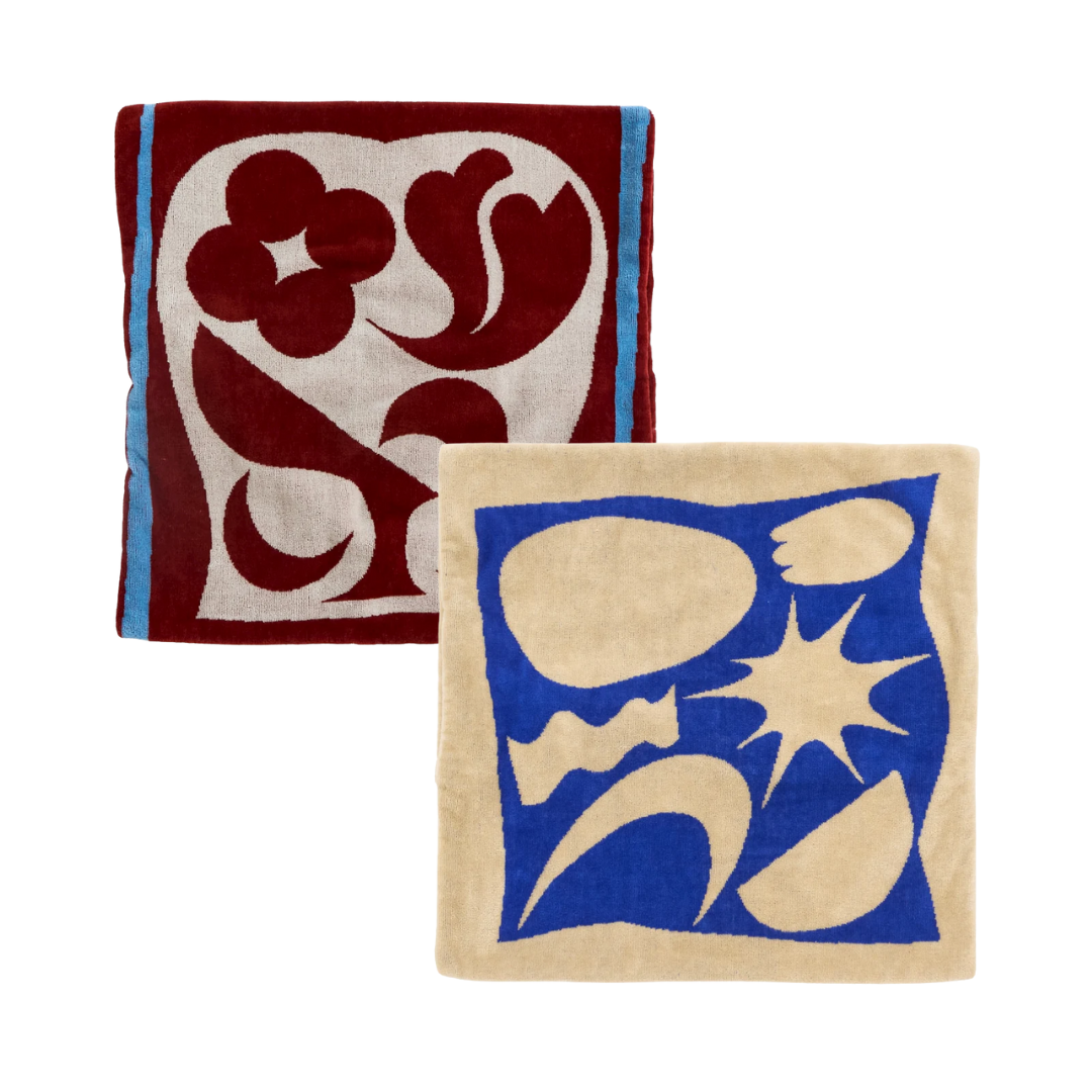 CUSHION COVER 2枚 SET ※要デザイン選択