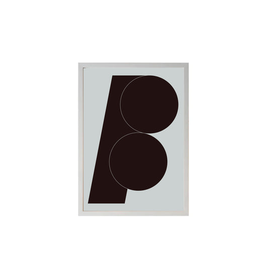 POSTER : F / Light blue