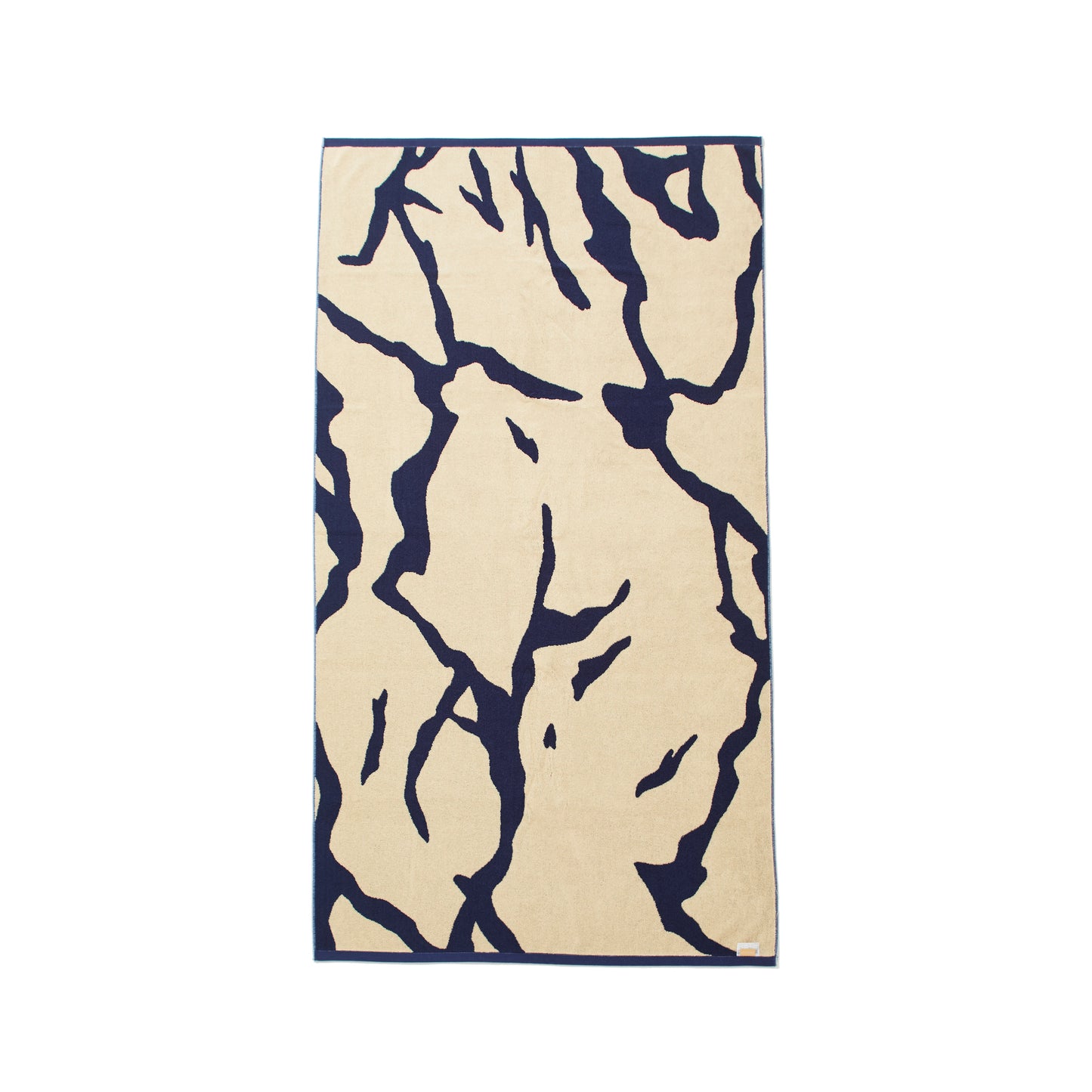 TOWEL BLANKET : Thunder in the dark / blue