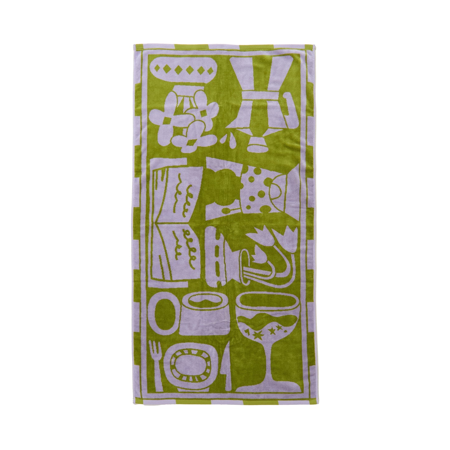 BATH TOWEL : This and that by Michael Towers
