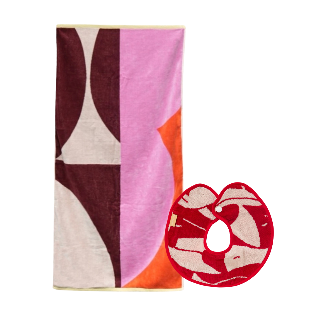 タオルスタイ&バスタオルセット(ラッピング無し)