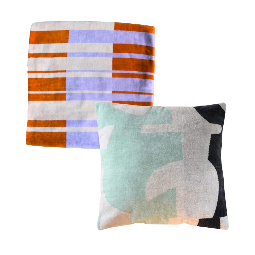 CUSHION COVER 2枚 SET ※要デザイン選択