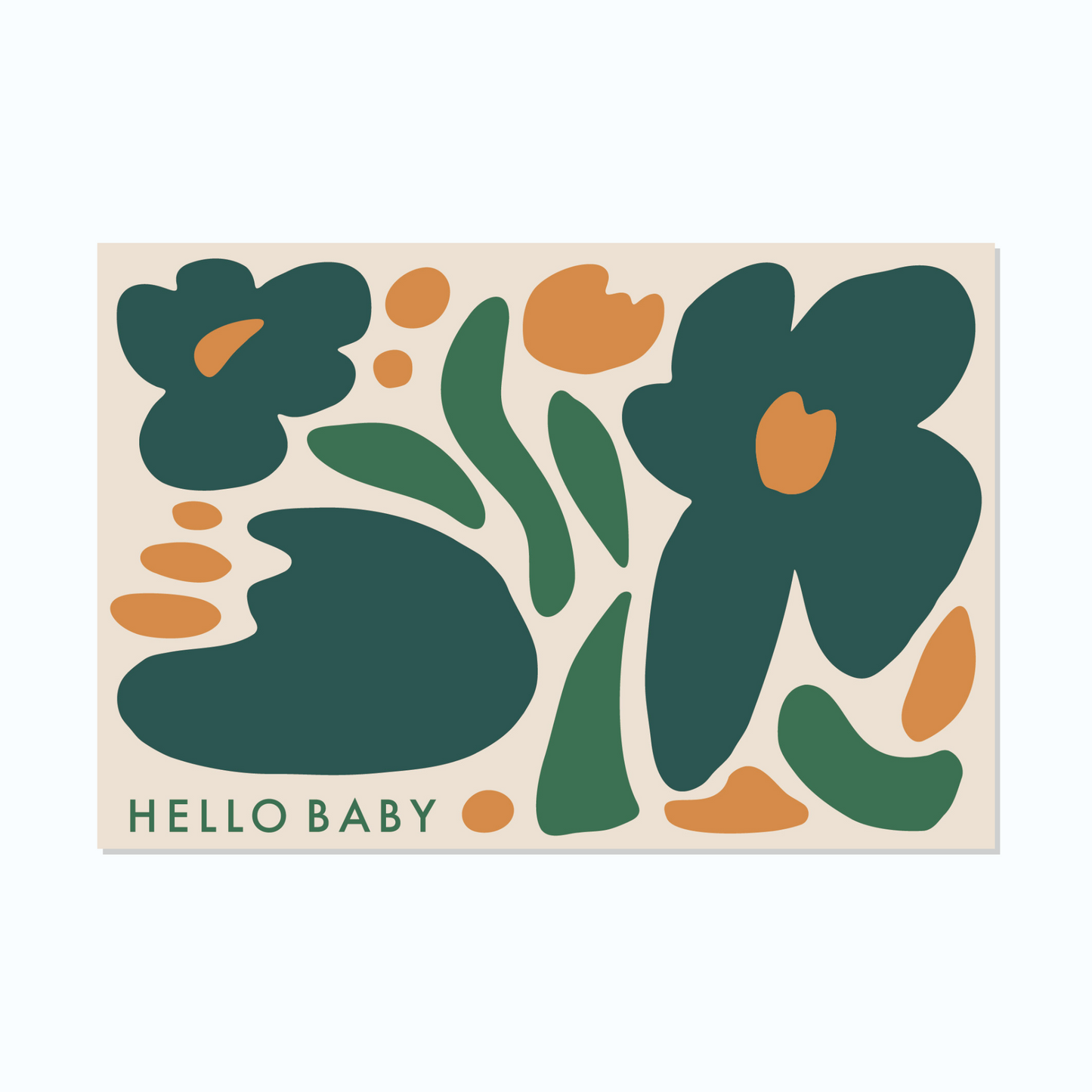 POST CARD:HELLO BABY