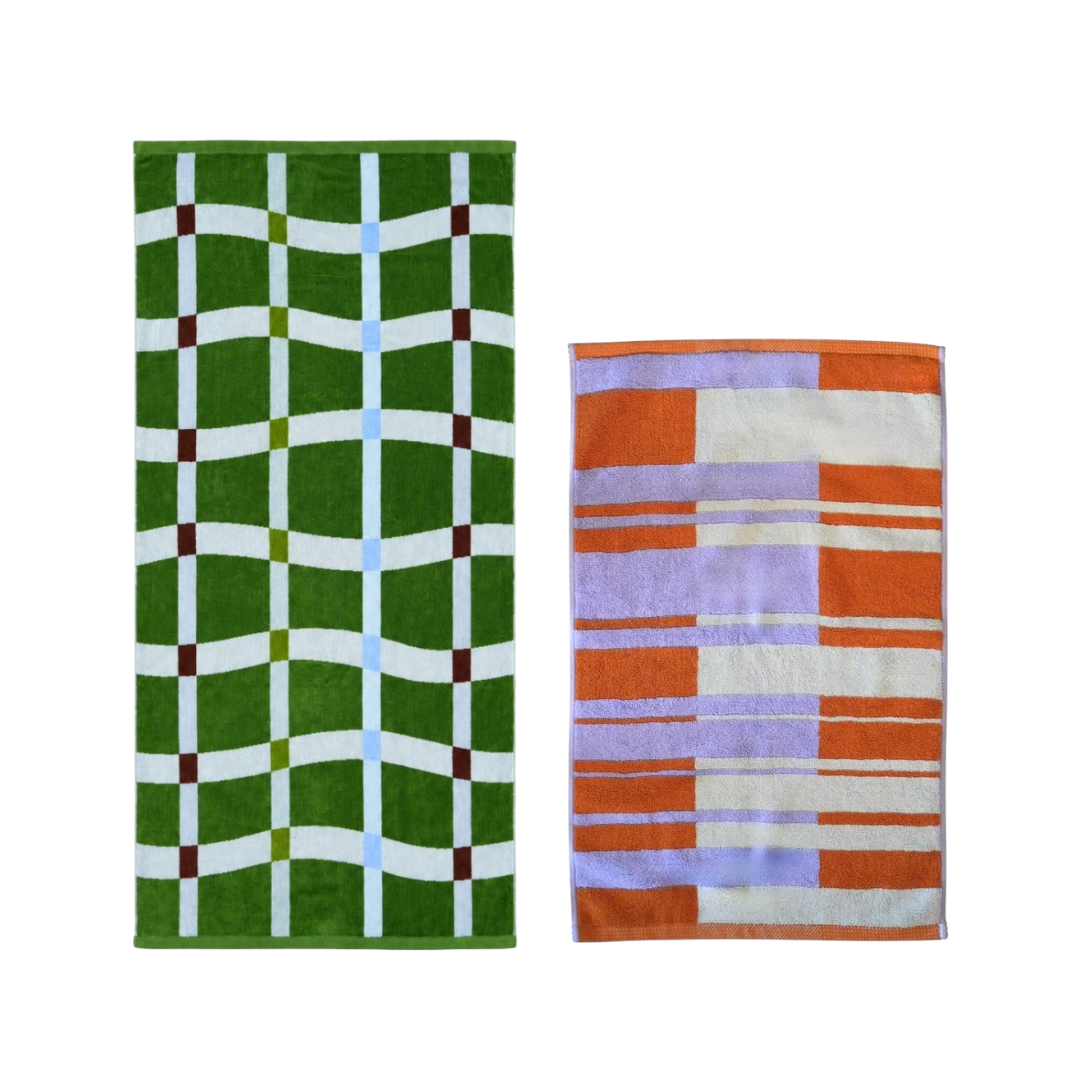 【GIFT SET】BATH TOWEL & BATH MAT SET