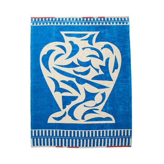 BED THROW BLANKET:Dancing flower