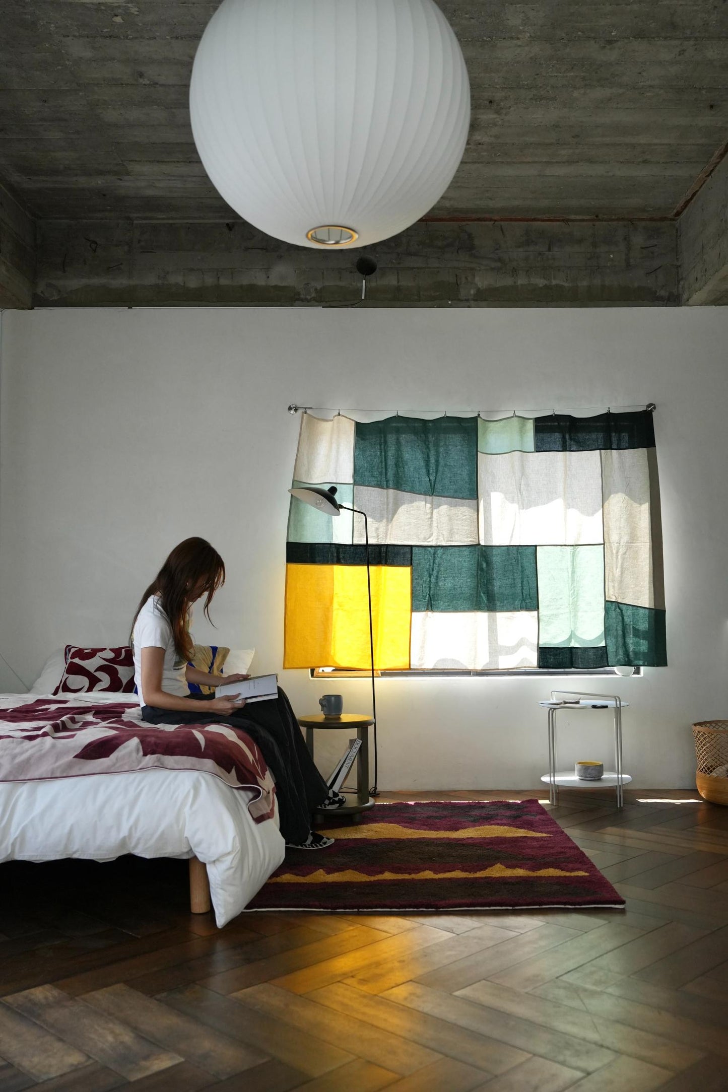 POJAGI CURTAIN:Green