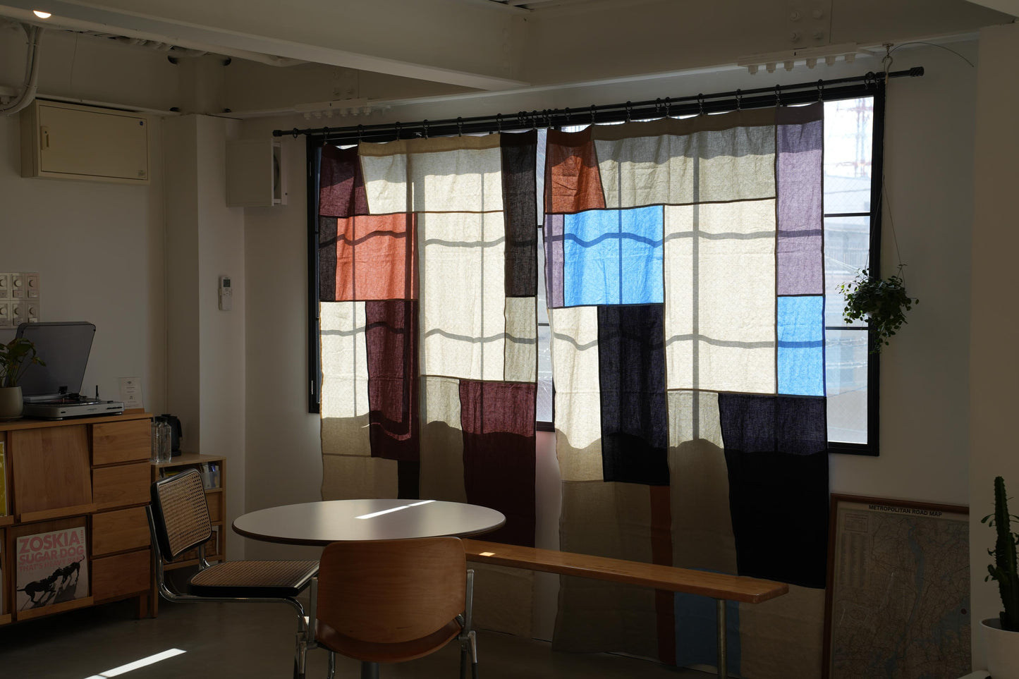 POJAGI CURTAIN:Blue