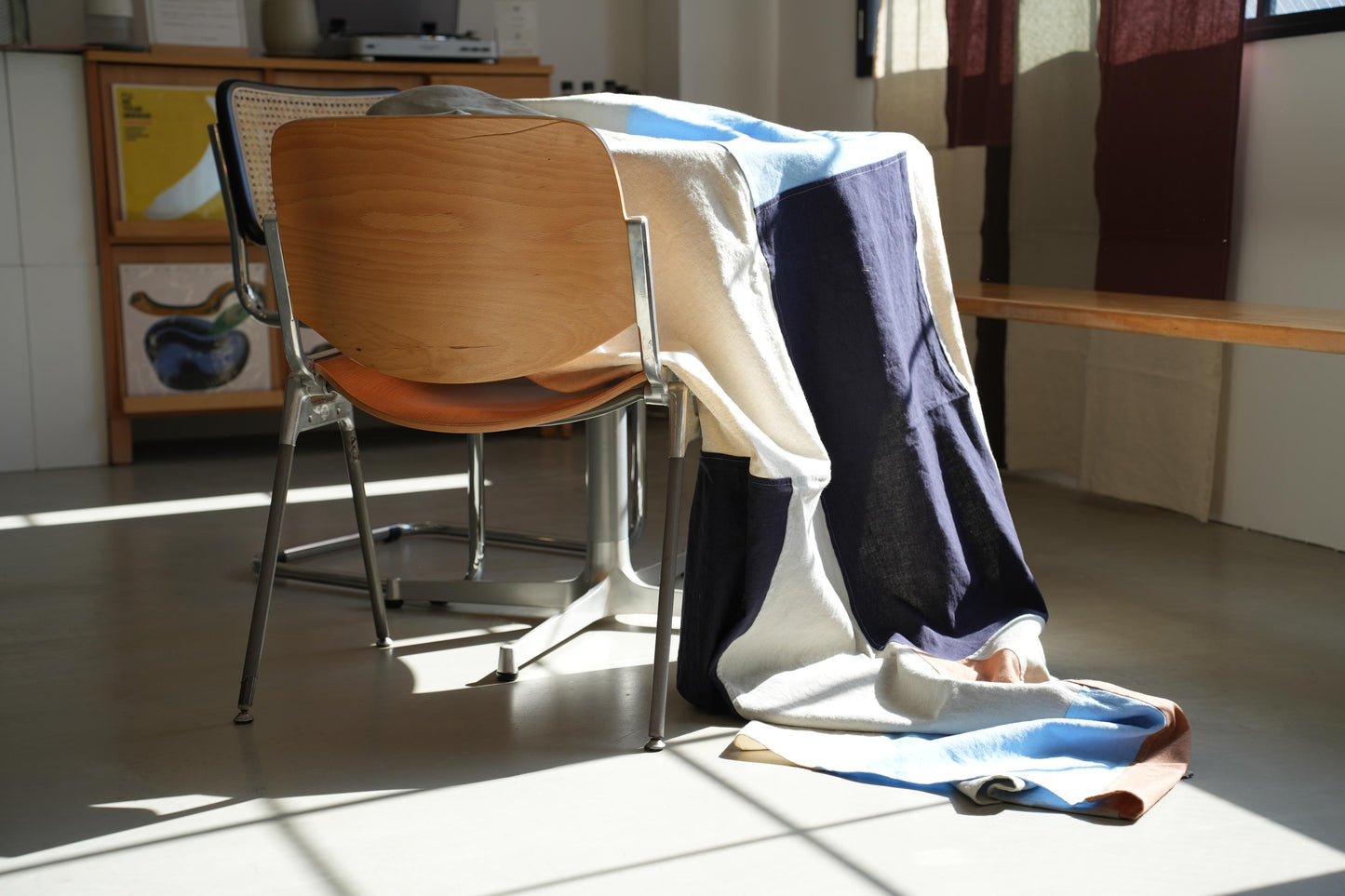 POJAGI CURTAIN:Blue