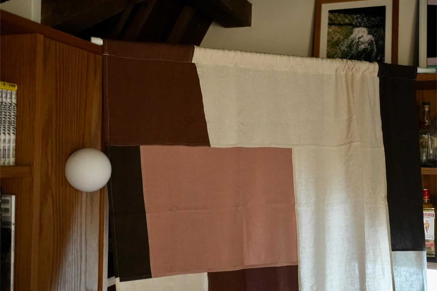 POJAGI CURTAIN:Red
