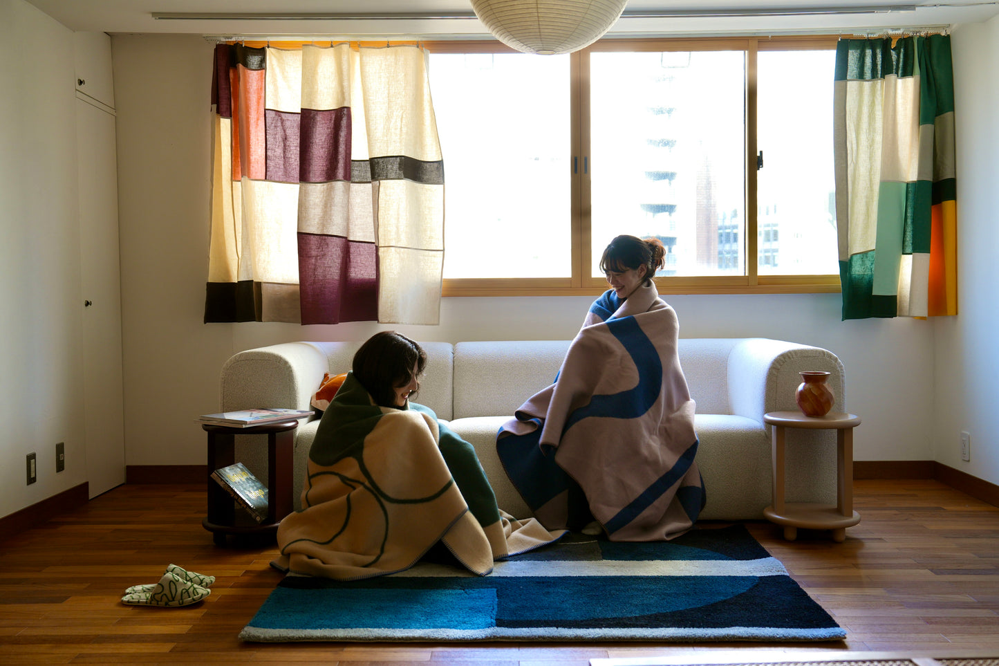 POJAGI CURTAIN:Green