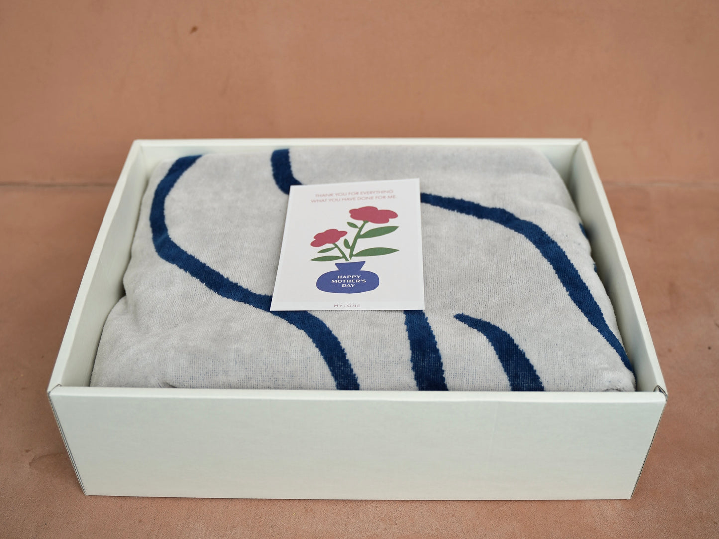 【母の日限定ラッピング】TOWEL BLANKET : Waltz of the flowers