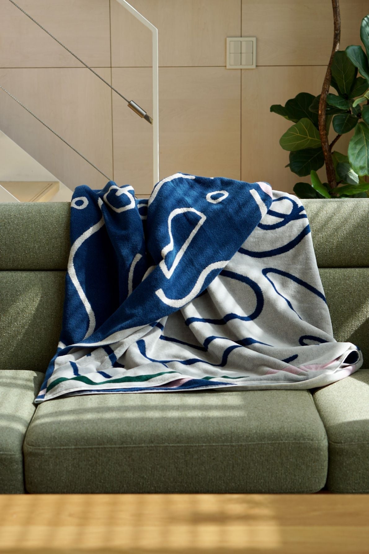 【母の日限定ラッピング】TOWEL BLANKET : Waltz of the flowers