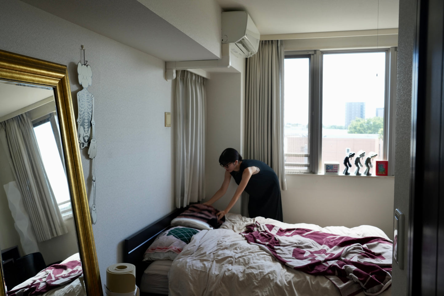 BED THROW BLANKET:Sillage