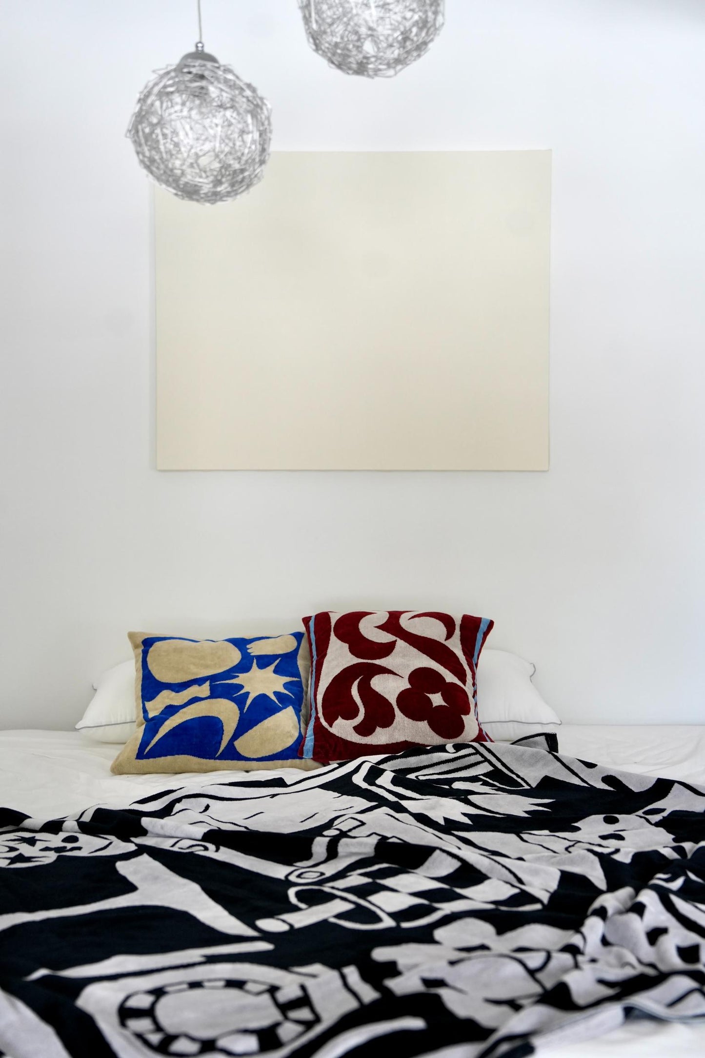 BED THROW BLANKET:This and that by Michael Towers