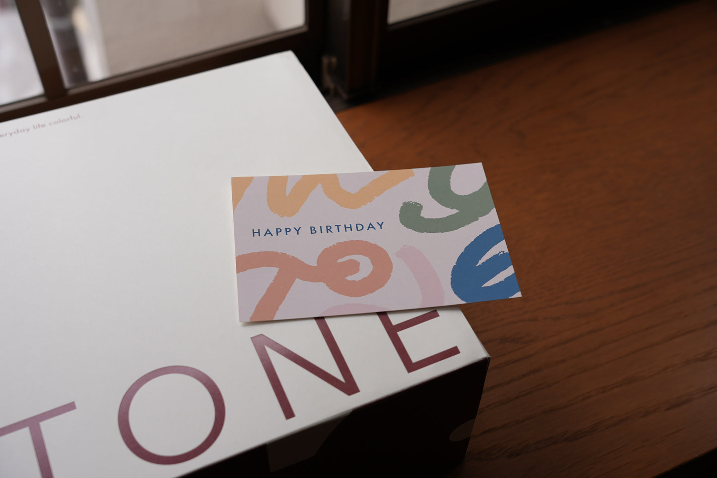 POST CARD:HAPPY BIRTHDAY