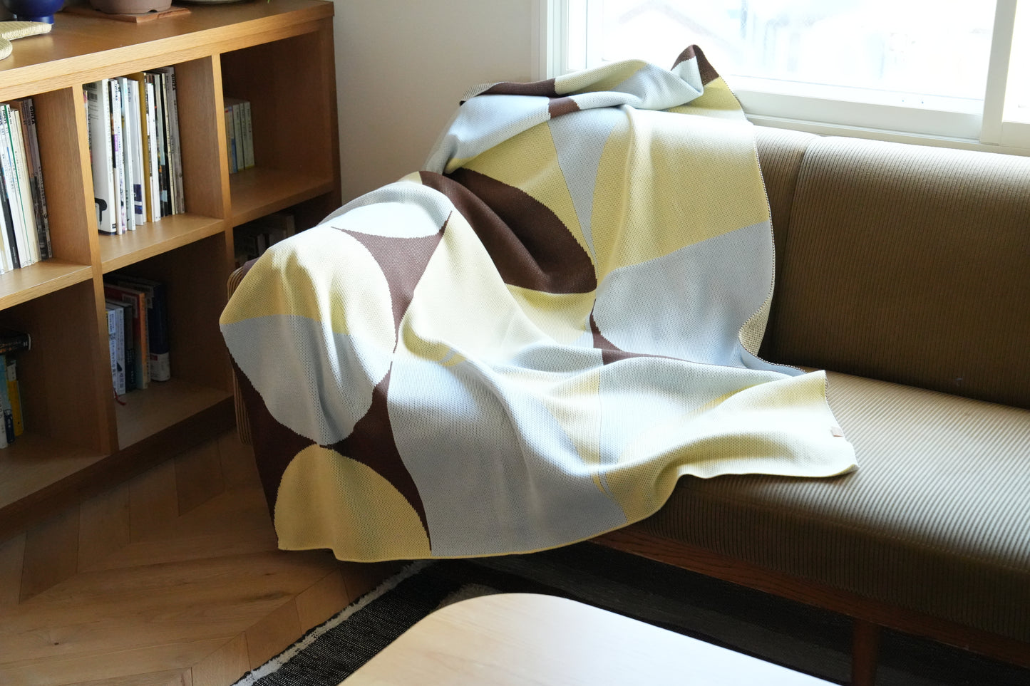 ニットブランケット / KNIT BLANKET:Circle Rhythm