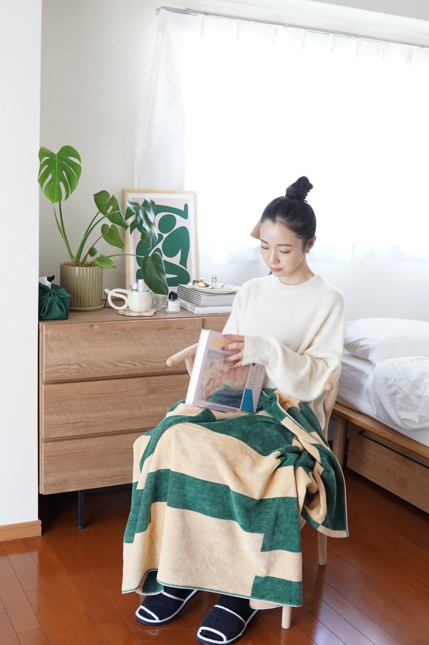 TOWEL BLANKET : Erratic Bamboo