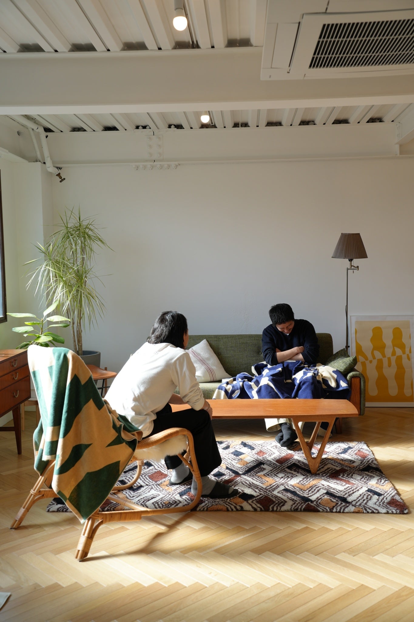 TOWEL BLANKET : Erratic Bamboo