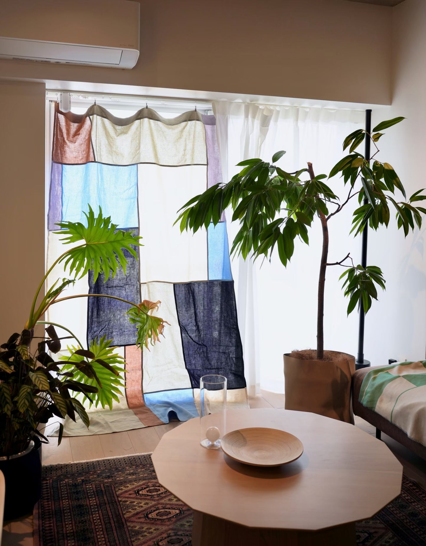 POJAGI CURTAIN:Blue