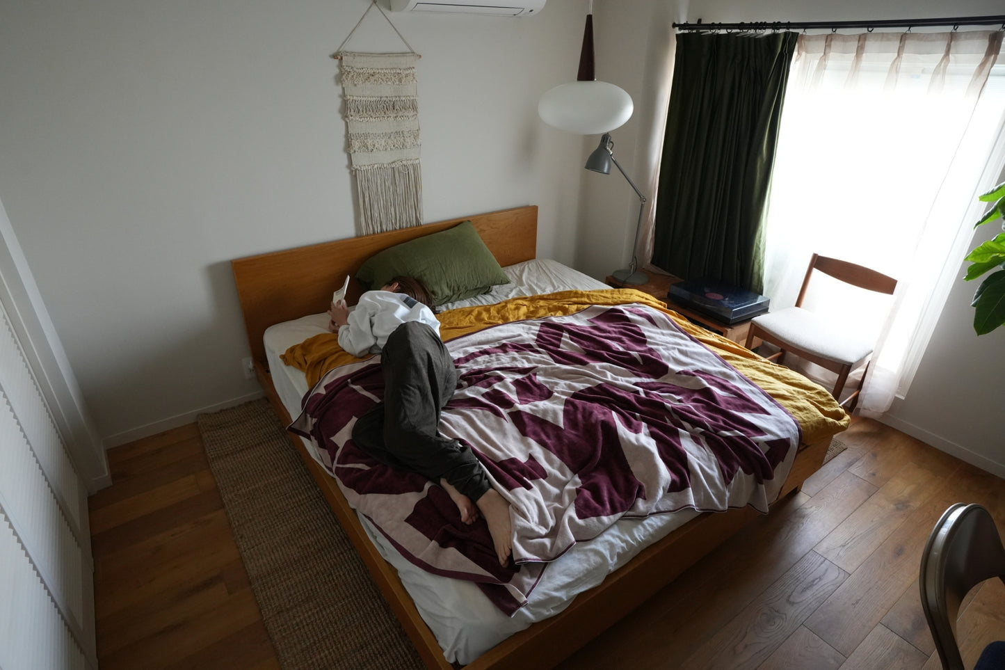 BED THROW BLANKET:Sillage