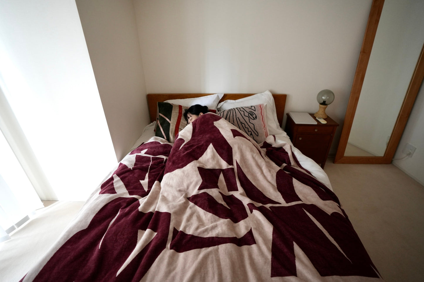 BED THROW BLANKET:Sillage