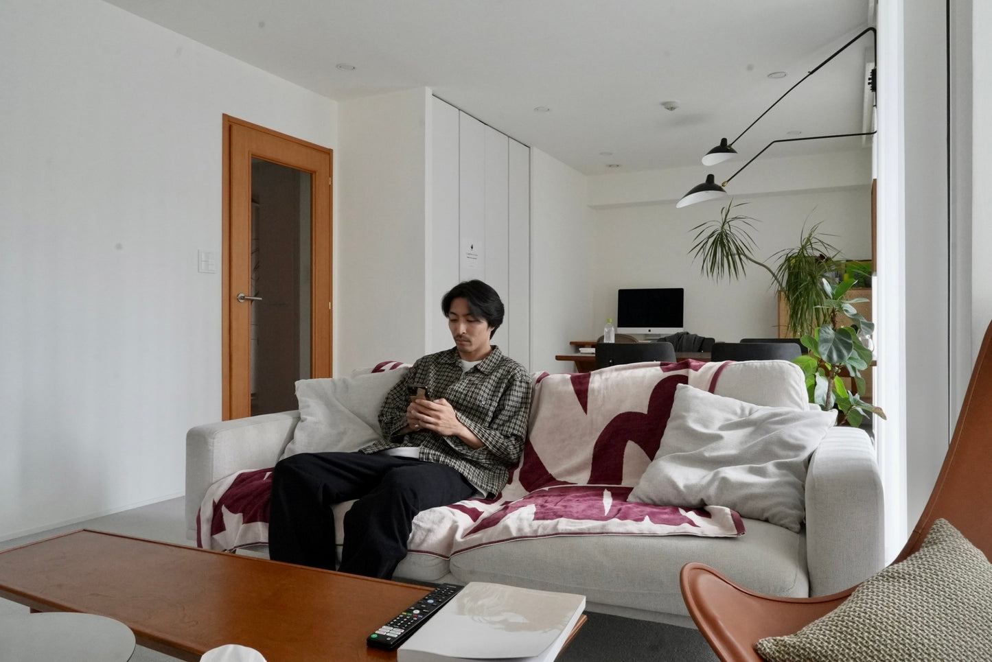 BED THROW BLANKET:Sillage