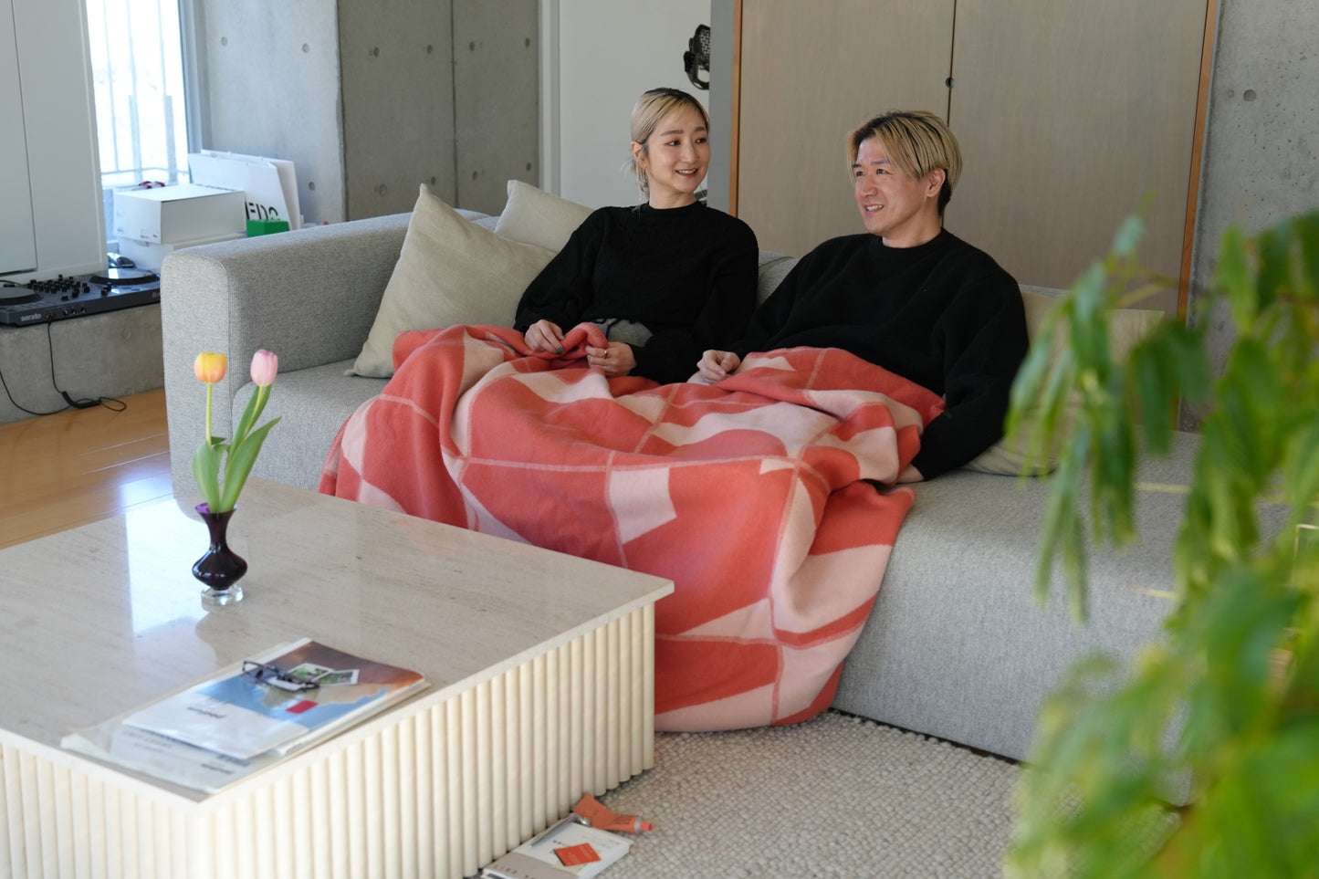 WOOL BLANKET:Pieces of home