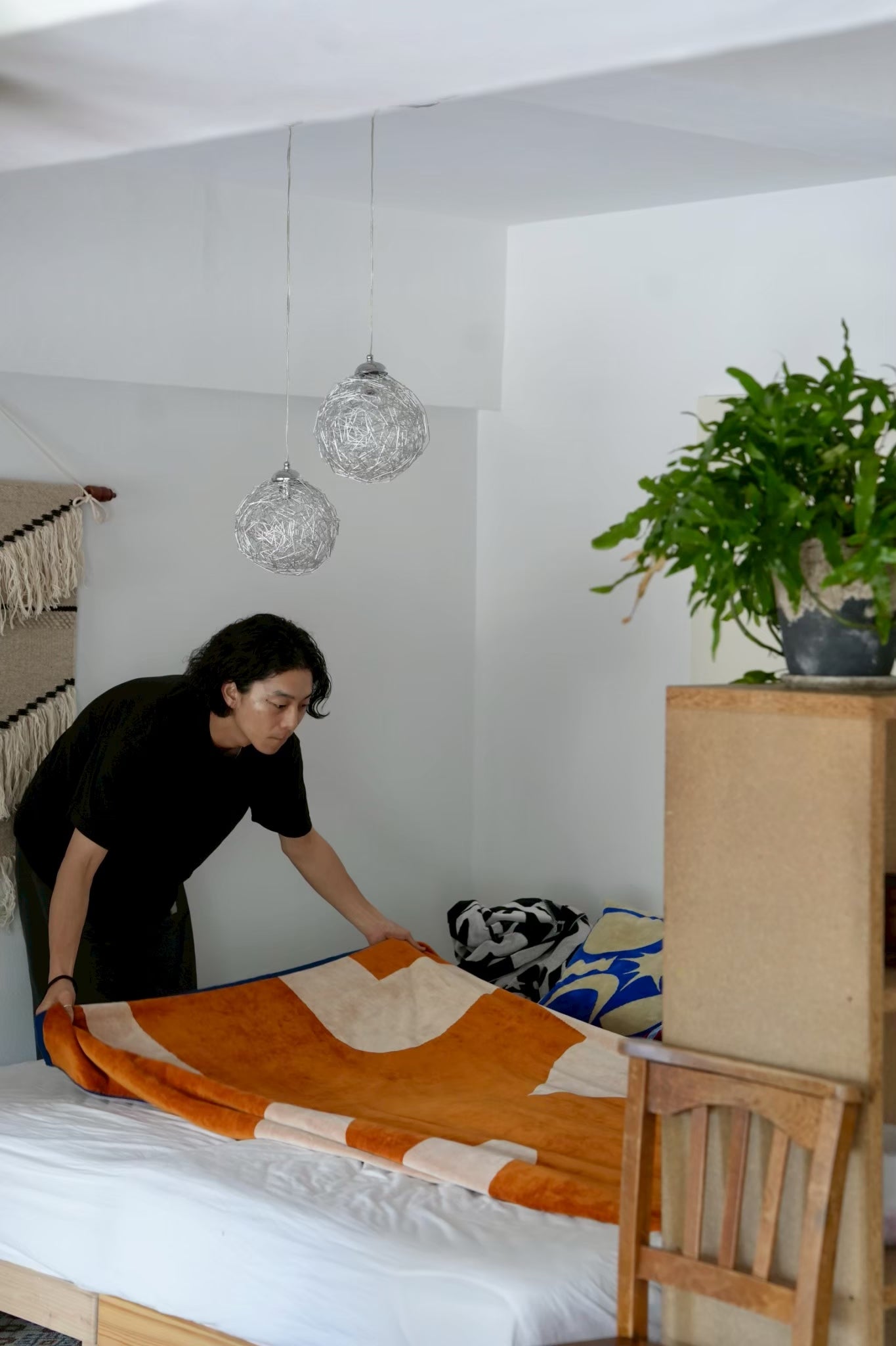 BED THROW BLANKET:Iroha