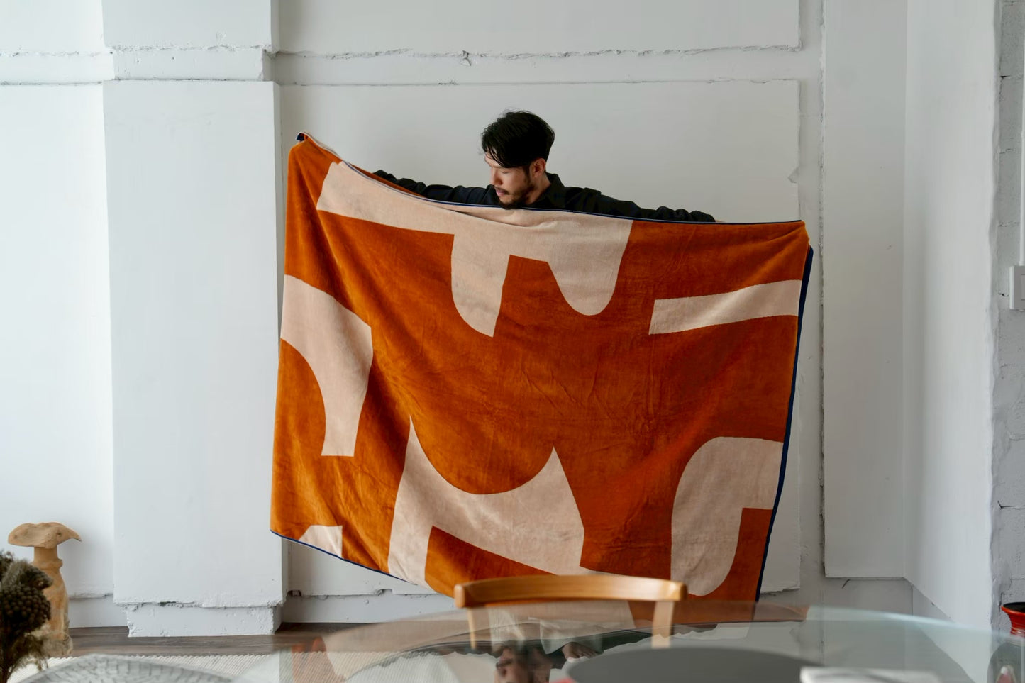 BED THROW BLANKET:Iroha