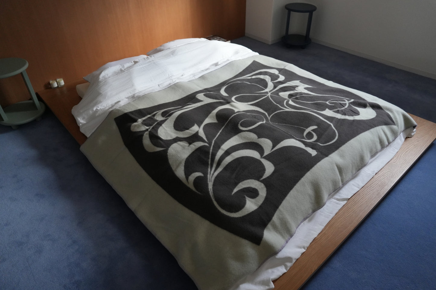 WOOL BLANKET:Dancing flower(11月上旬発送)