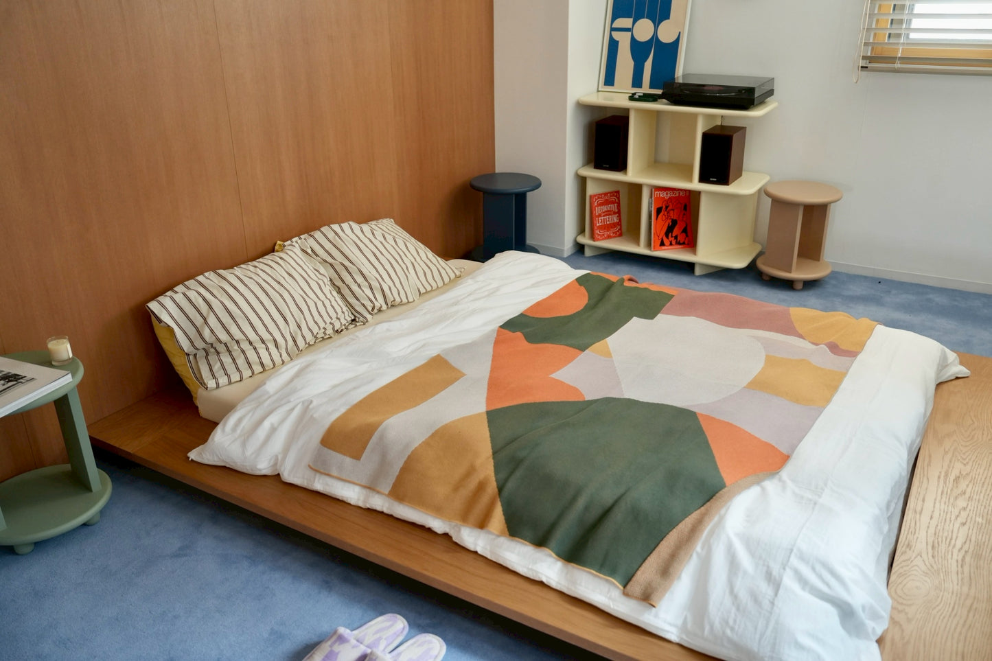 ニットブランケット / KNIT BLANKET:Evening