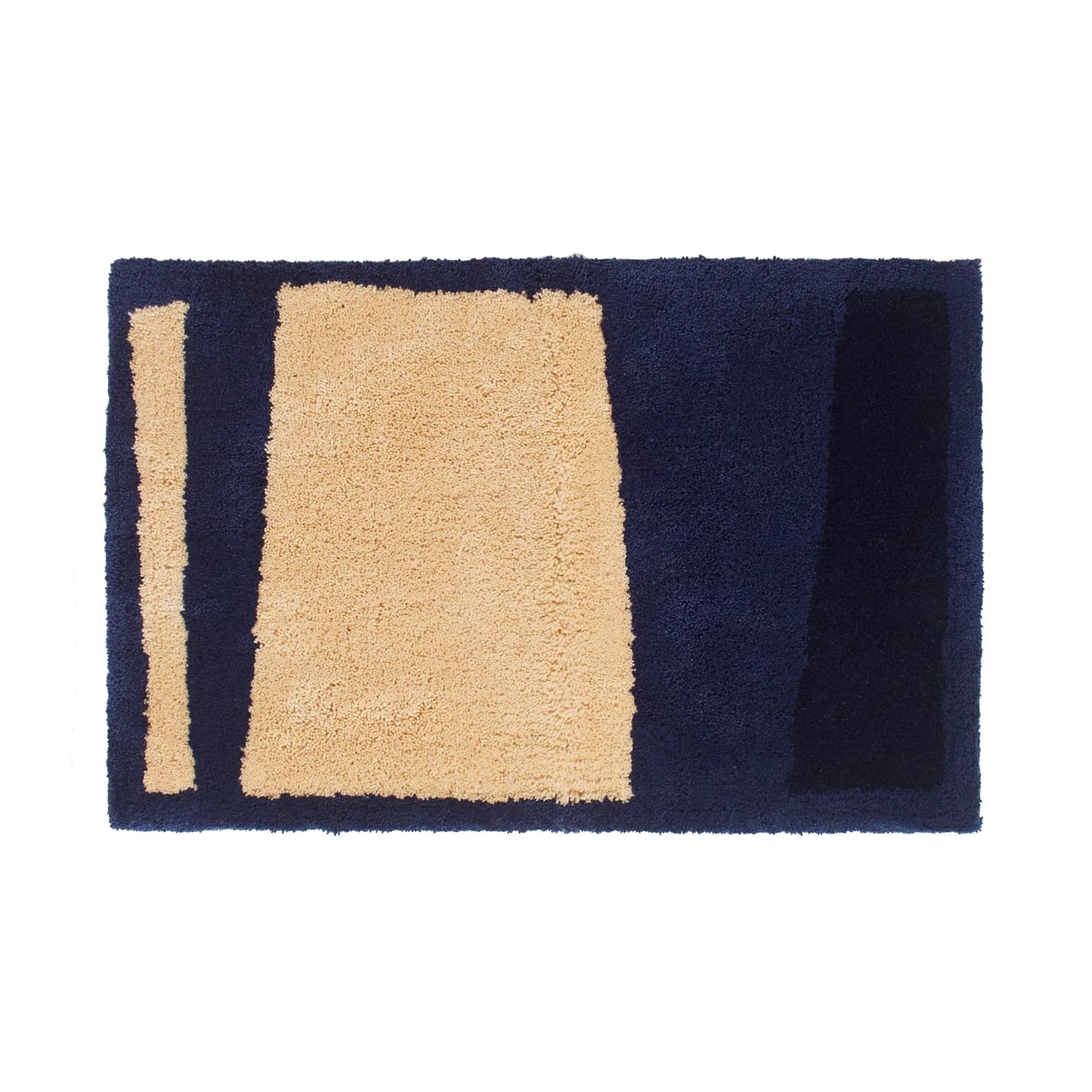 RUG【S】:Uneven rectangle / Brown