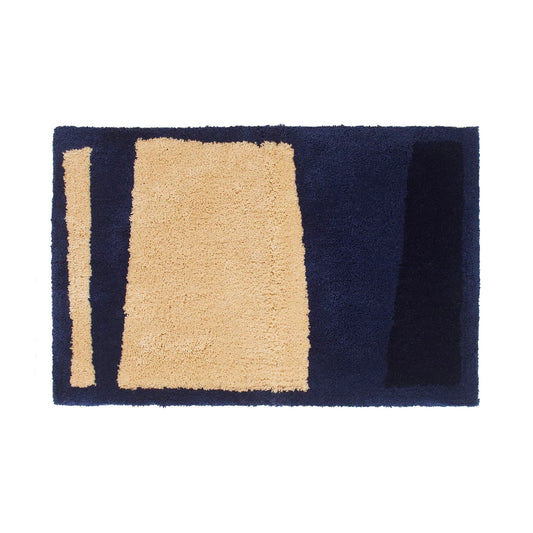 RUG【S】:Uneven rectangle / Brown