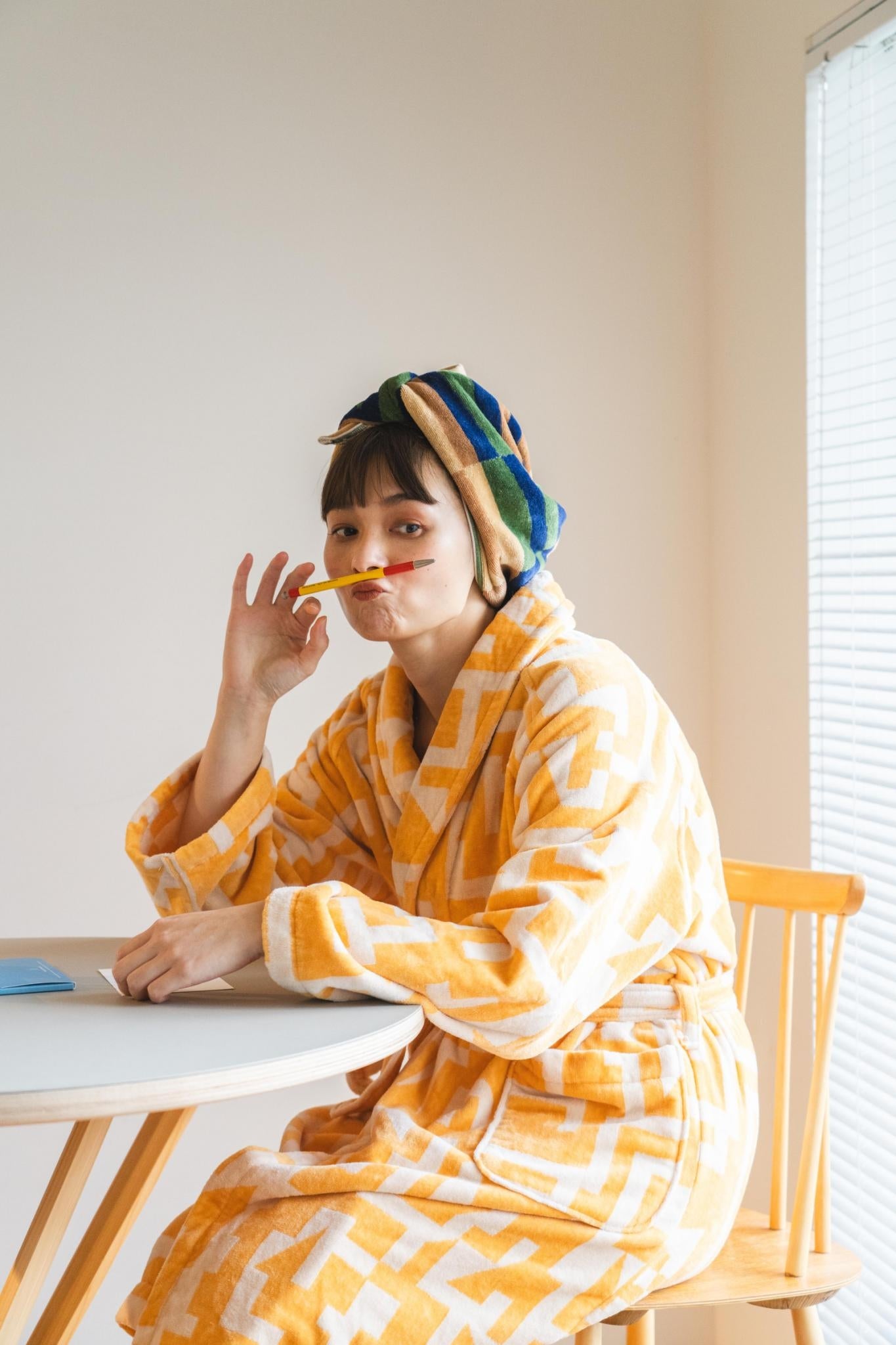 BATH ROBE:Block