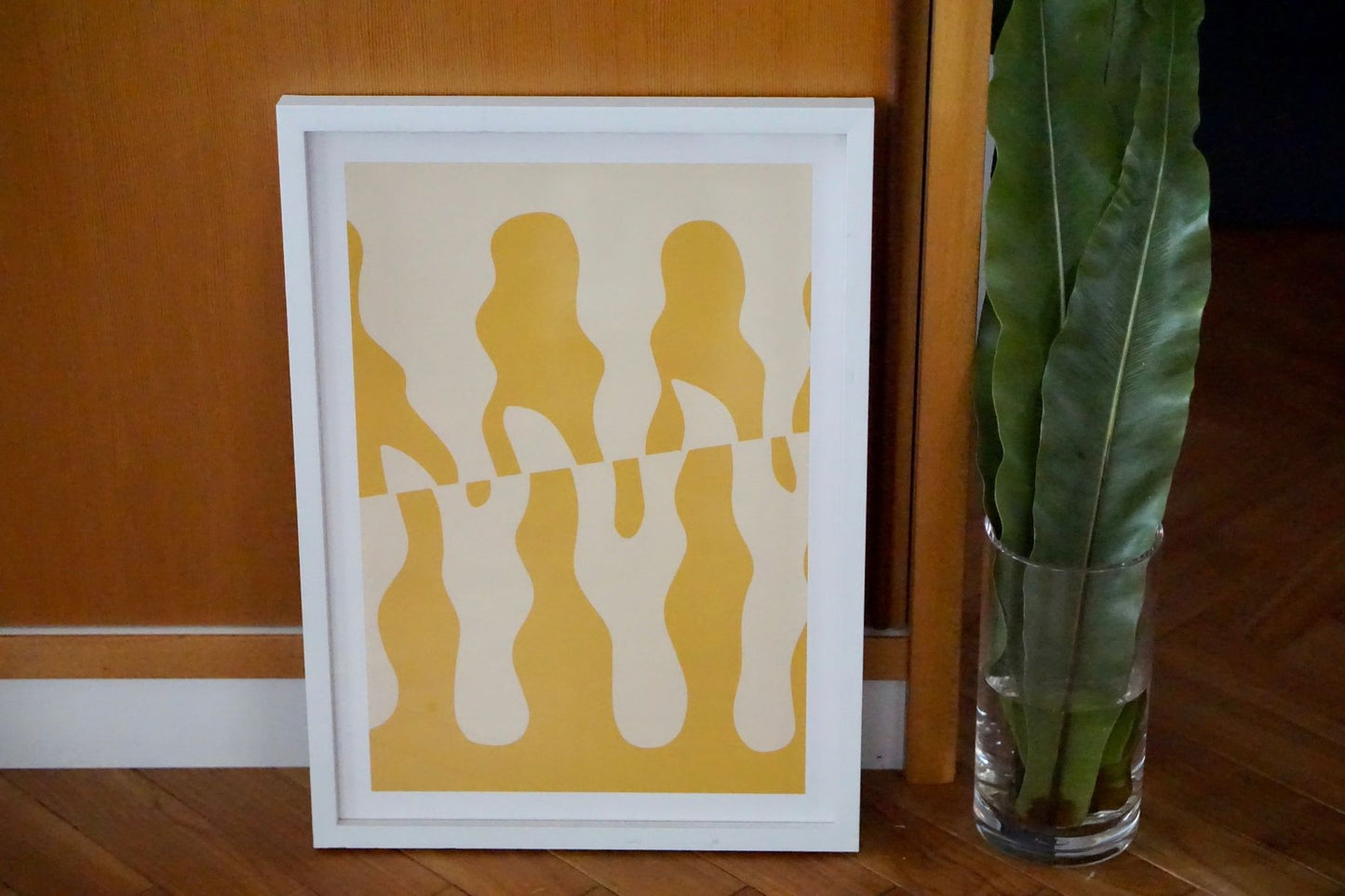 POSTER : The hottest fire / yellow
