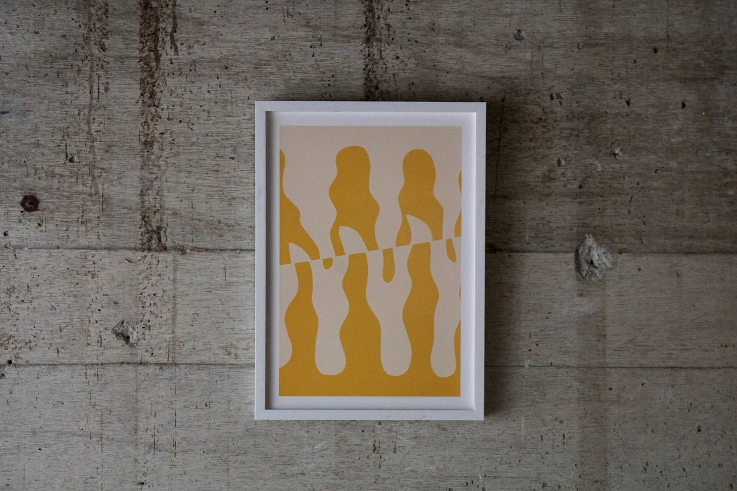 POSTER : The hottest fire / yellow
