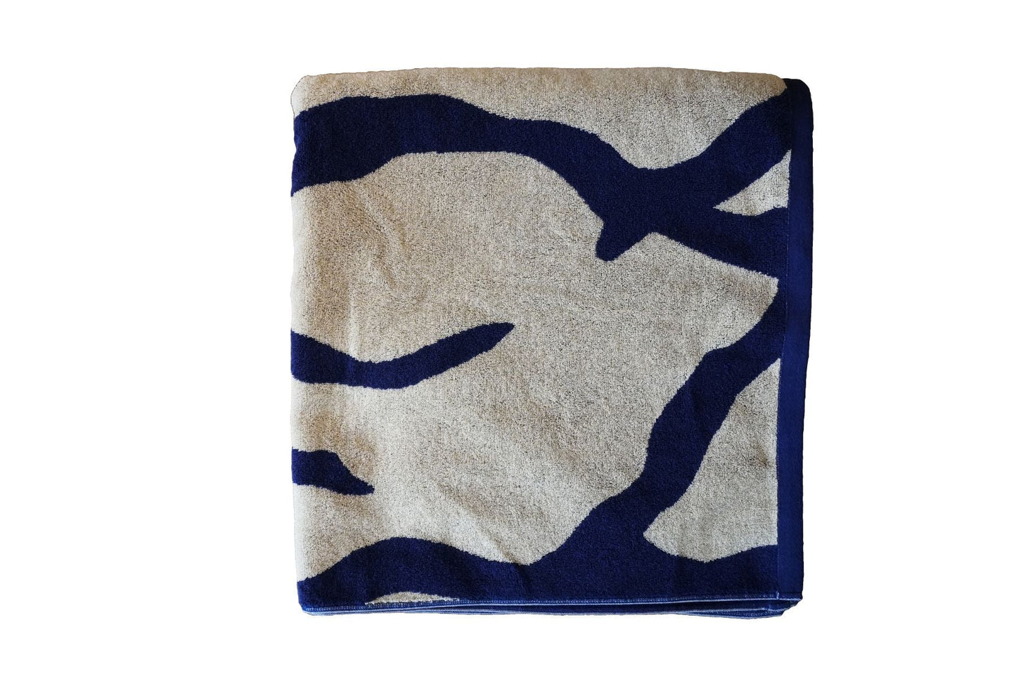 TOWEL BLANKET : Thunder in the dark / blue