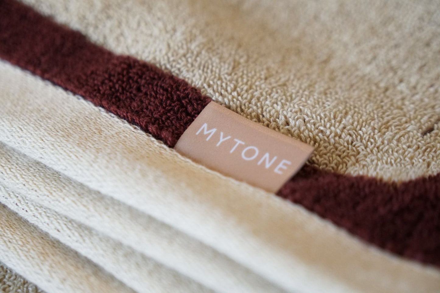 TOWEL BLANKET : I am new wave / wine red