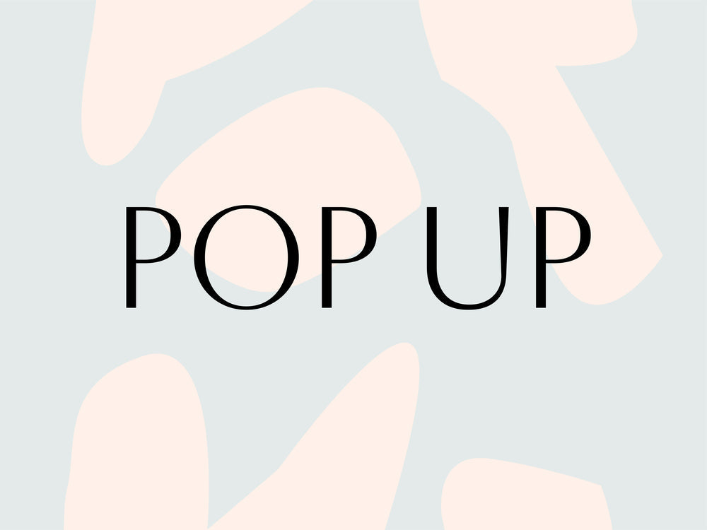 【お知らせ】4月のPOP UP情報