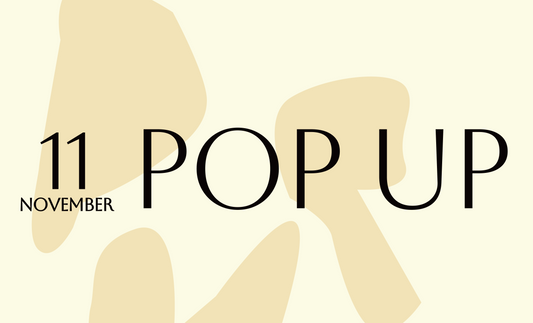 【POP UP】11月開催スケジュール（東京・大阪）