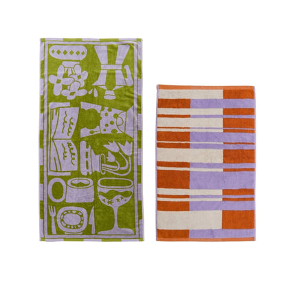 【GIFT SET】BATH TOWEL & BATH MAT SET