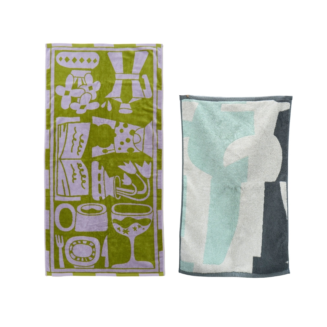 【GIFT SET】BATH TOWEL & BATH MAT SET