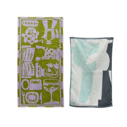 【GIFT SET】BATH TOWEL & BATH MAT SET