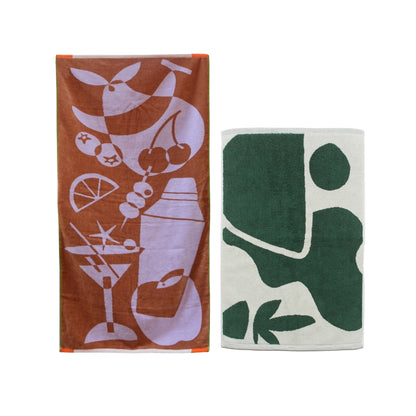 【GIFT SET】BATH TOWEL & BATH MAT SET