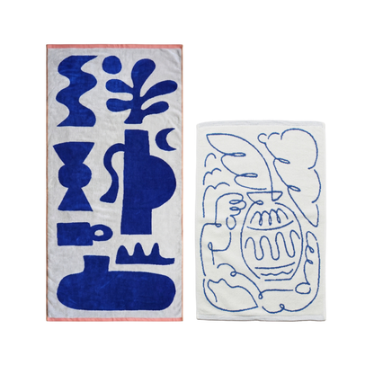 【GIFT SET】BATH TOWEL & BATH MAT SET