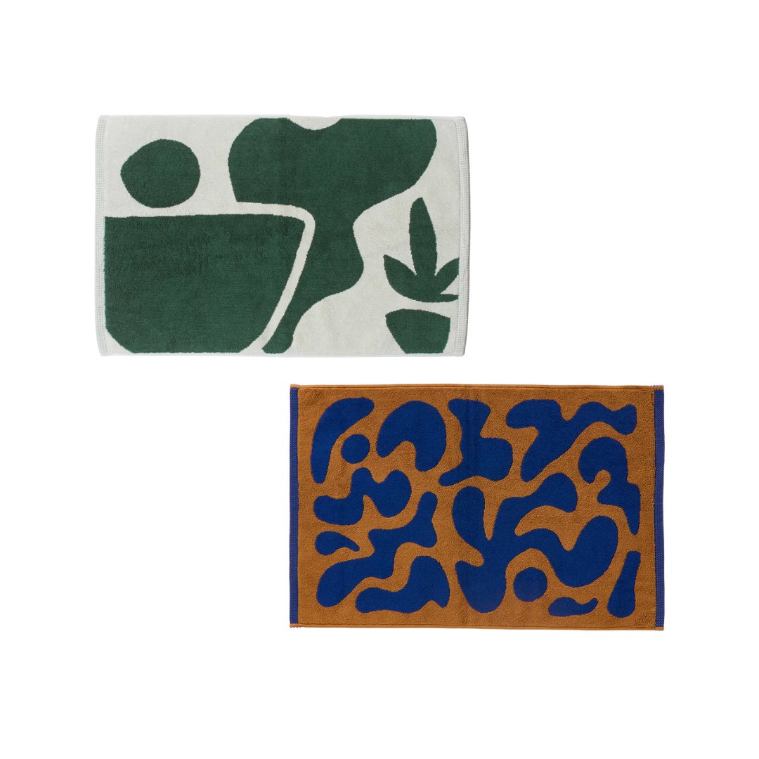 BATH MAT 2枚 SET ※要デザイン選択
