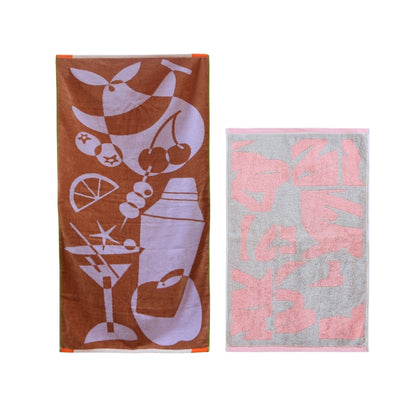 【GIFT SET】BATH TOWEL & BATH MAT SET