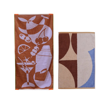 【GIFT SET】BATH TOWEL & BATH MAT SET