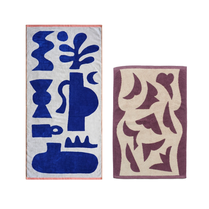 【GIFT SET】BATH TOWEL & BATH MAT SET