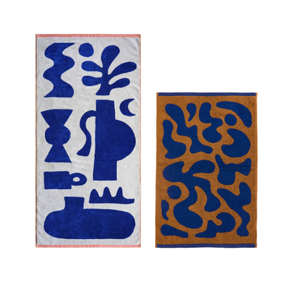 【GIFT SET】BATH TOWEL & BATH MAT SET